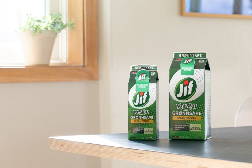 All Purpose Cleaner in cartons with Jif - Elopak